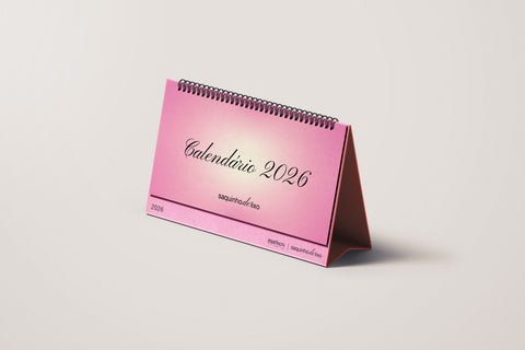 pré-venda: calendário 2026 saquinho de lixo