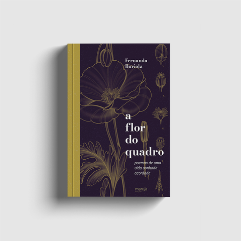 a flor do quadro