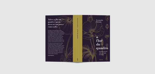 a flor do quadro